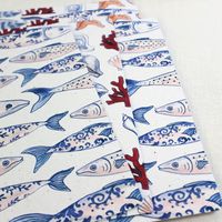Growing Paper Fish & Shell Place Mats